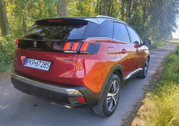 Peugeot 3008 cena 77000 przebieg: 97000, rok produkcji 2017 z Krotoszyn małe 254